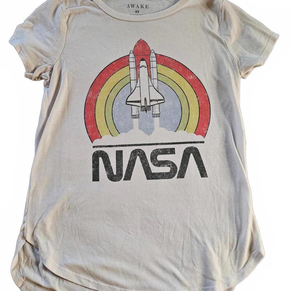 Awake XS NASA Graphic T-Shirt